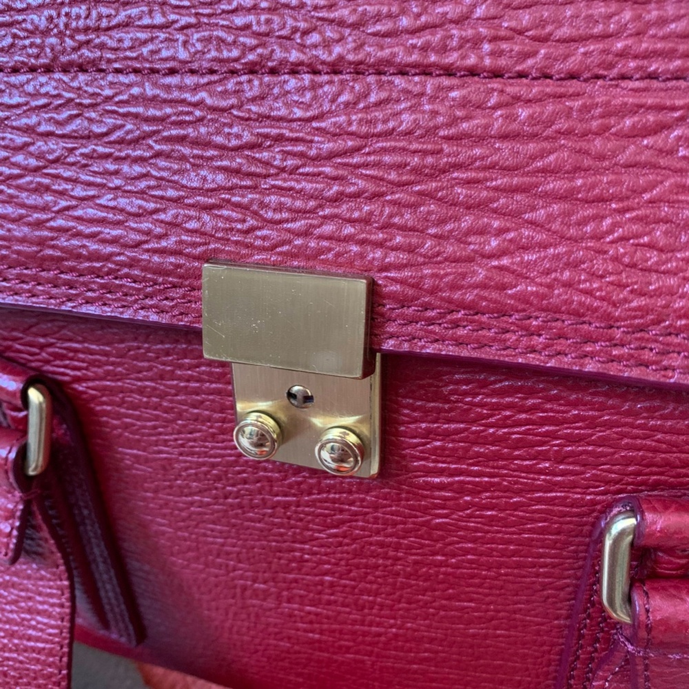 3.1 Phillip Lim Large Pashli- Crimson - Picture 5 of 12